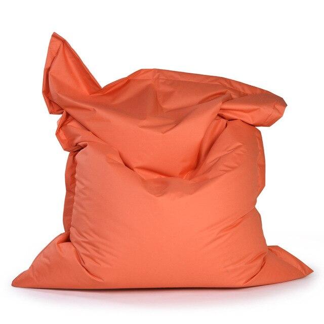 Oversized Sofa Cover Chairs Without Filler Waterproof Lounger Seat Bean Bag Puff Asiento Couch Tatami Living Room Furniture