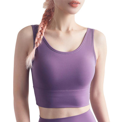 Full Cup Shockproof Sports Bra Gym Brassiere Sport Femme Fitness Push Up Sport Bra Yoga Tops U Back