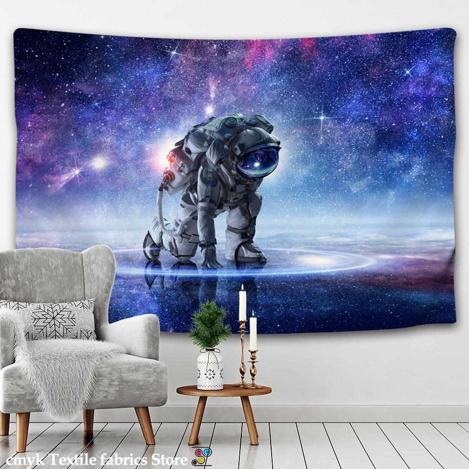 Psychedelic Tapestry Wall Hanging Bohemian Hippie Witchcraft Tapiz Art Science Fiction Tarot Room Home Decor