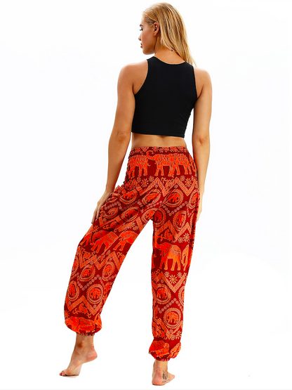 Digital Printing Yoga Pants Loose Women'S Sports Lantern Pants Belly Dance Casual Yoga Pants 1