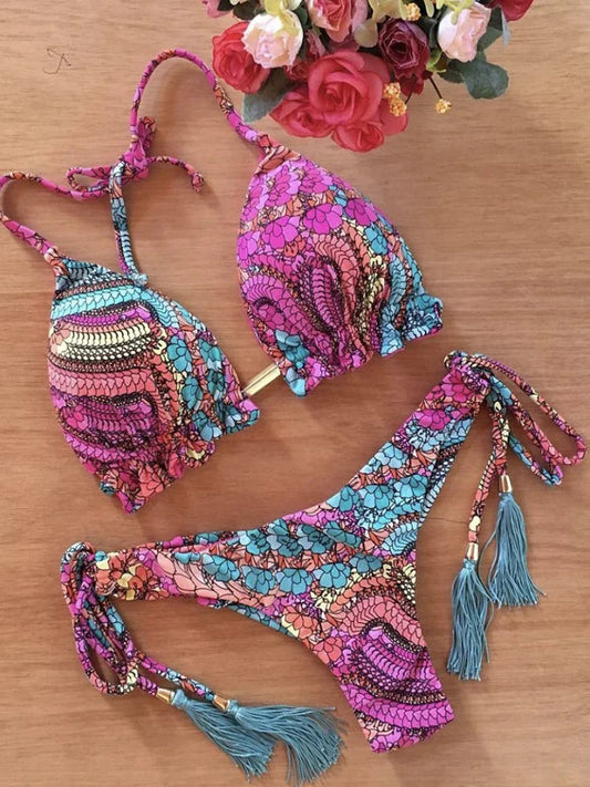 Bikini Women'S Swimsuit New Swimwear Female Sexy Bikinis Set Push Up Swimming For Bathing Suit Women Swimsuits