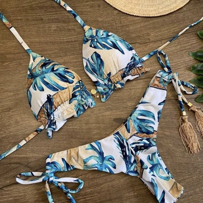 Bikini Women'S Swimsuit New Swimwear Female Sexy Bikinis Set Push Up Swimming For Bathing Suit Women Swimsuits