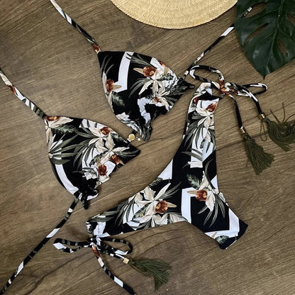 Bikini Women'S Swimsuit New Swimwear Female Sexy Bikinis Set Push Up Swimming For Bathing Suit Women Swimsuits