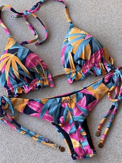 Bikini Women'S Swimsuit New Swimwear Female Sexy Bikinis Set Push Up Swimming For Bathing Suit Women Swimsuits
