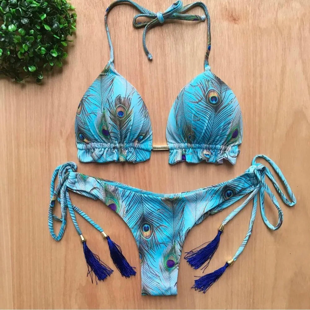 Bikini Women'S Swimsuit New Swimwear Female Sexy Bikinis Set Push Up Swimming For Bathing Suit Women Swimsuits