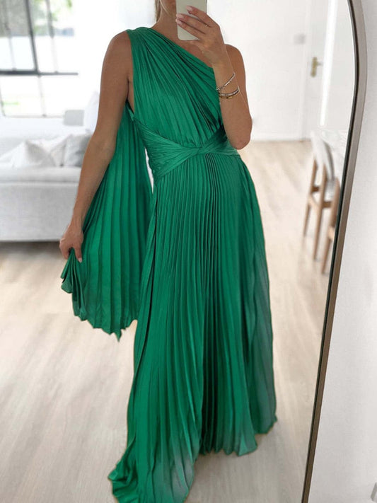 Rose Pleated Dress