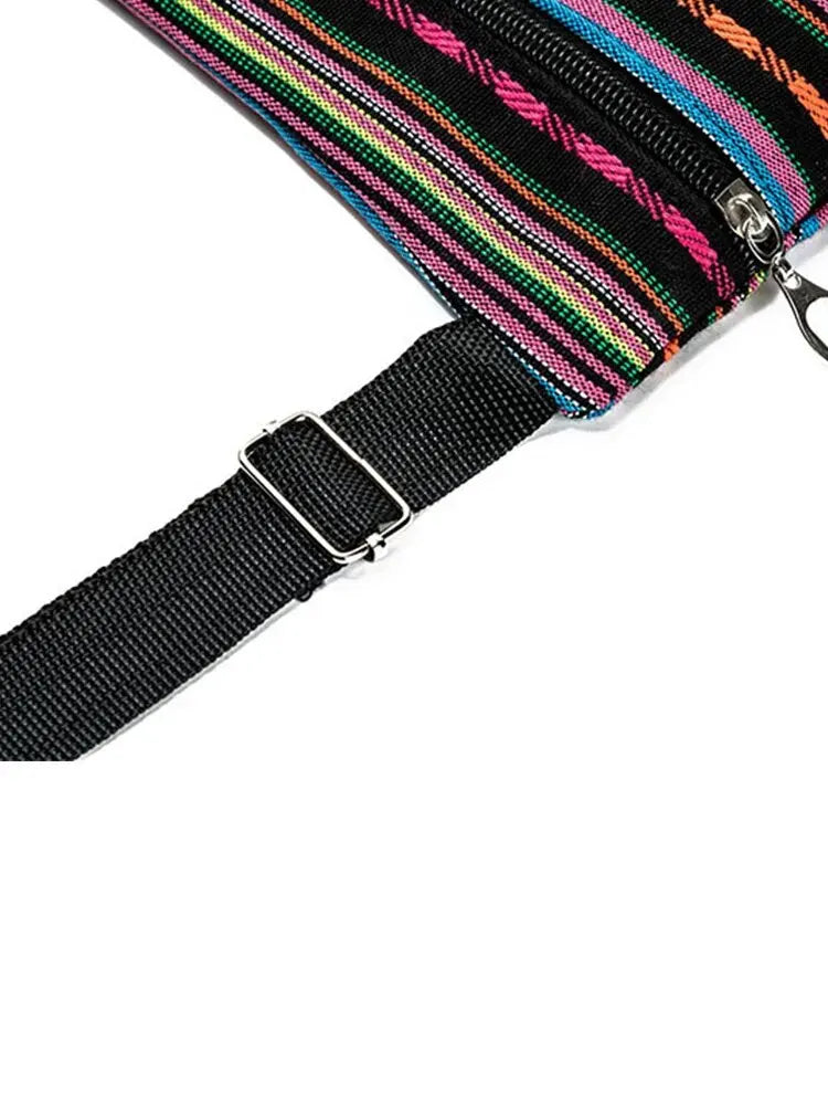 Fashion Trend Owl Pattern Woven Embroidery Crossbody Ethnic Ladies Shoulder Bag For Women