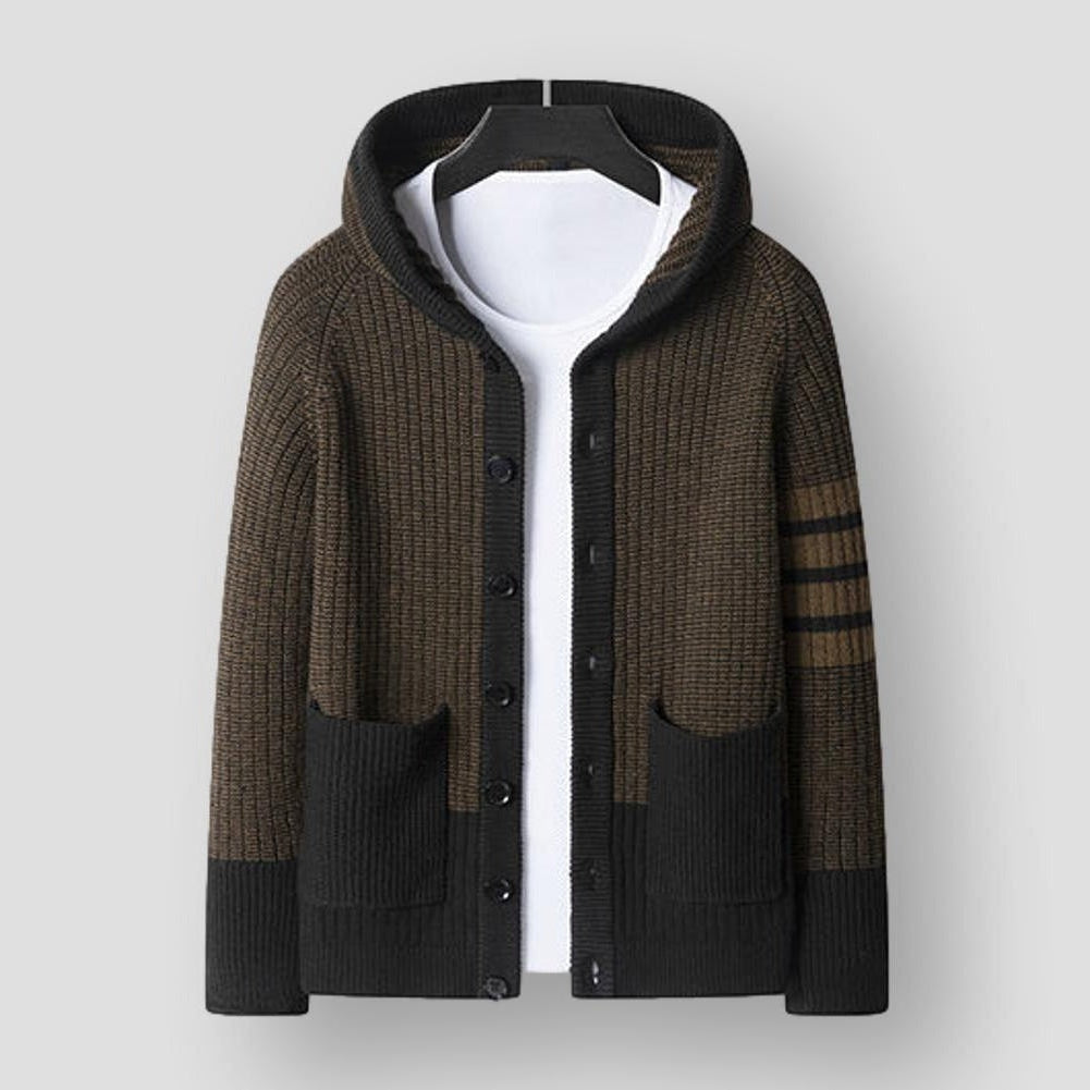 Sky Madrid Auburn Hooded Cardigan