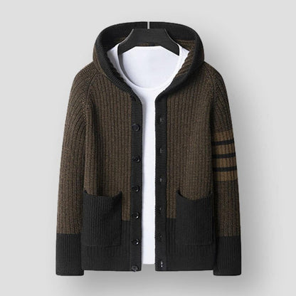Sky Madrid Auburn Hooded Cardigan