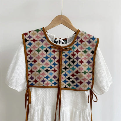 Vests Women Embroidery Lace-Up Chic Vintage All-Match Casual Korean Fashion Summer Classic Prevalent Waistcoat Harajuku Delicate