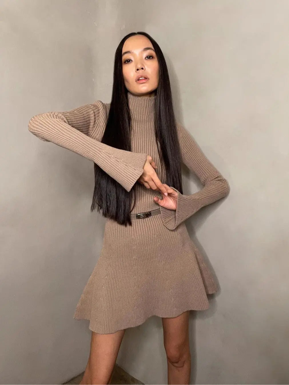 Viki Knit Mini Dress