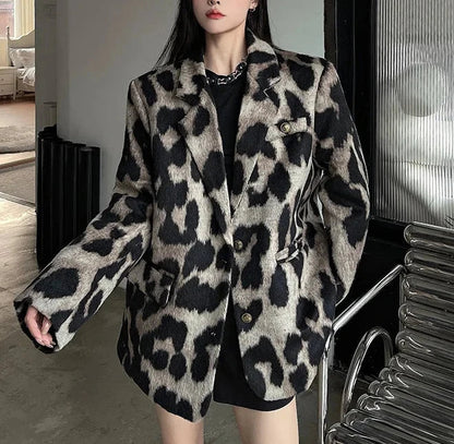 Clara Leopard Coat