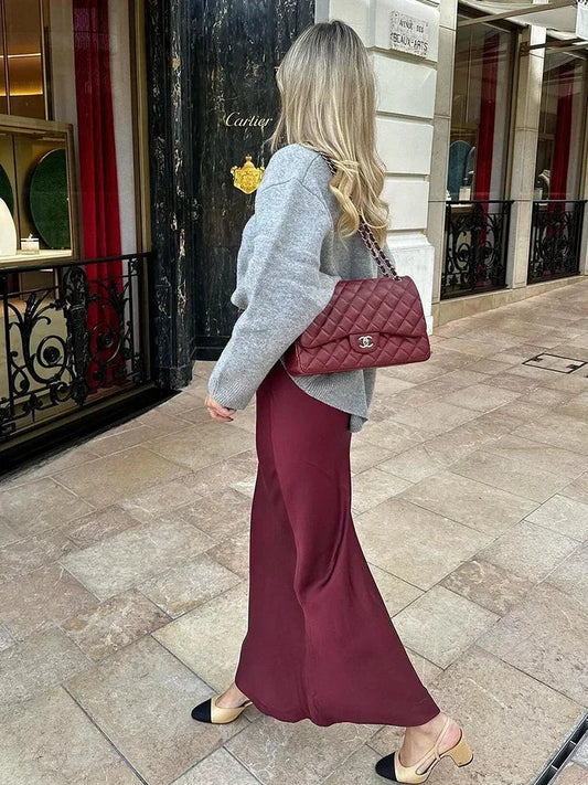 Florida Satin Skirt