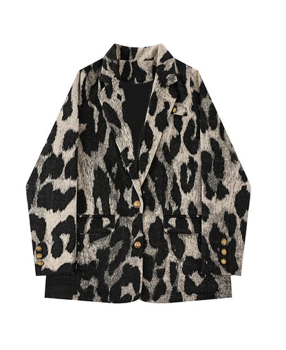 Clara Leopard Coat