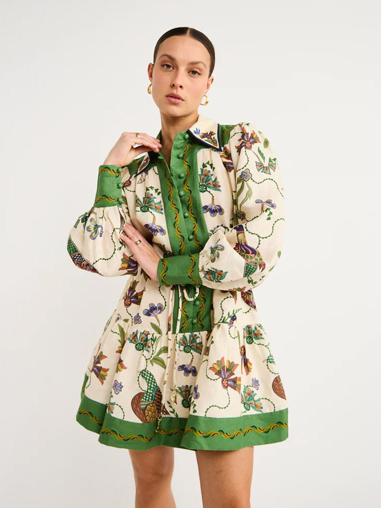 Isabella Flower Dress