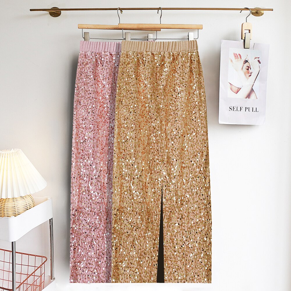 Sparkle Midi Skirt