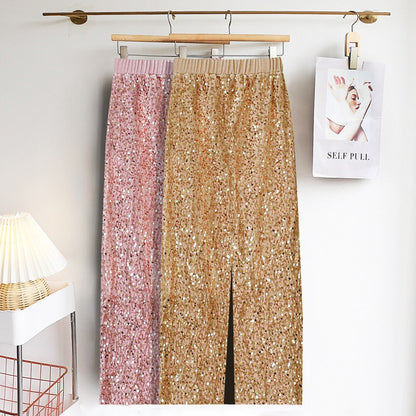 Sparkle Midi Skirt