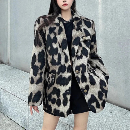 Clara Leopard Coat