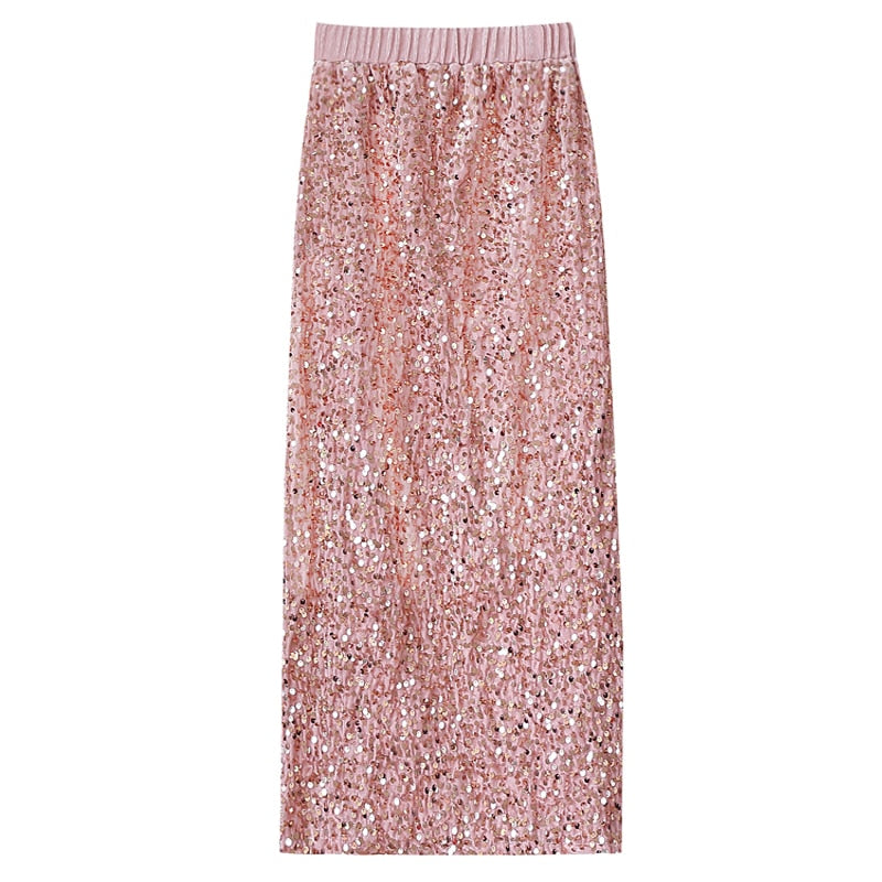Sparkle Midi Skirt