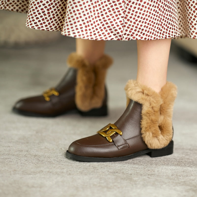 Milana Furry Shoes