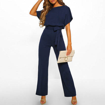 Elijah™ | Belted Wide-Leg Jumpsuit