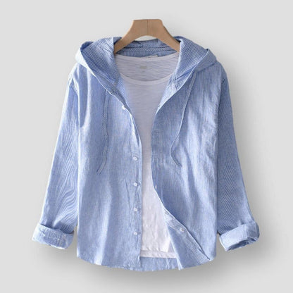 Saint Morris Apex Linen Shirt