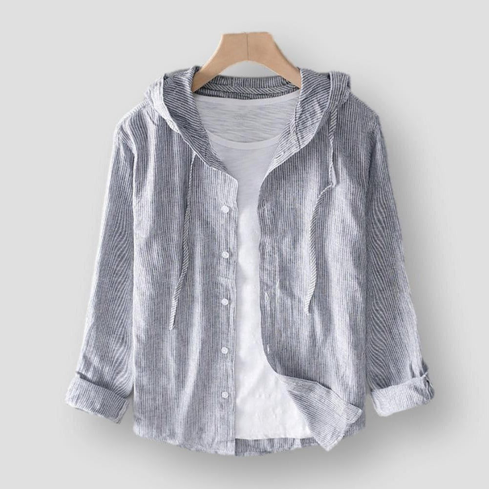 Saint Morris Apex Linen Shirt