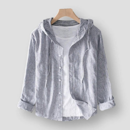 Saint Morris Apex Linen Shirt