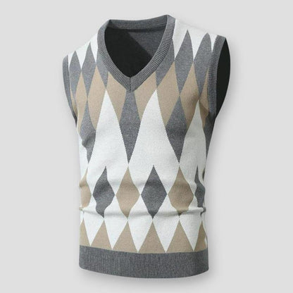 Saint Morris Bourne V-Neck Sleeveless