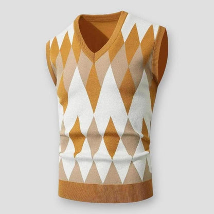 Saint Morris Bourne V-Neck Sleeveless