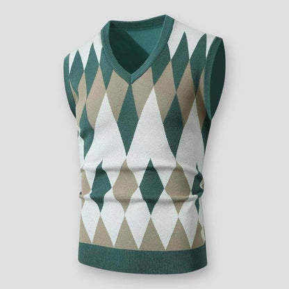 Saint Morris Bourne V-Neck Sleeveless