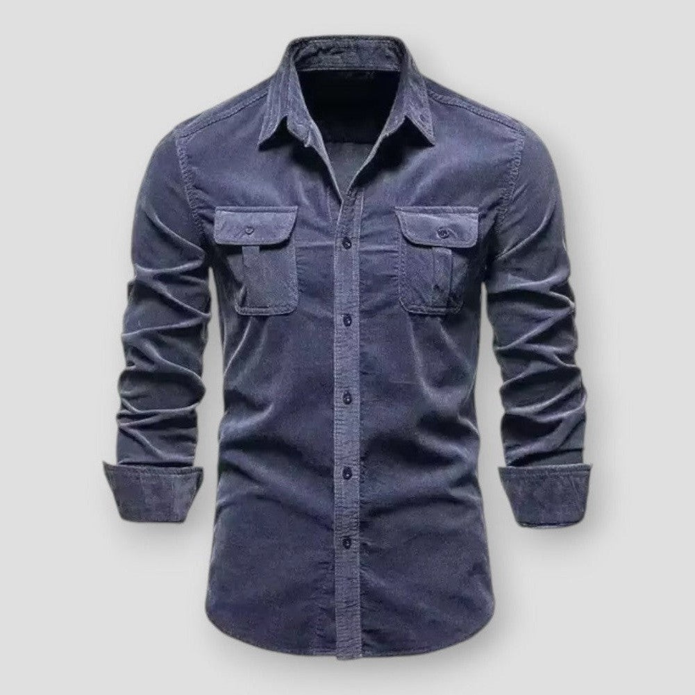 Saint Morris Cranston Long Sleeve Polo