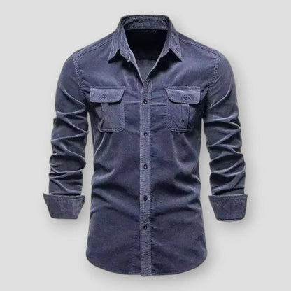 Saint Morris Cranston Long Sleeve Polo