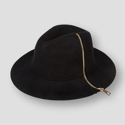 Saint Morris Crofton Zipper Fedora Hat