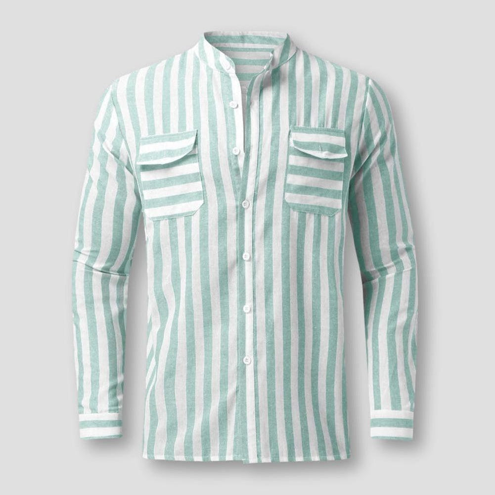 Saint Morris Fleming Striped Shirt