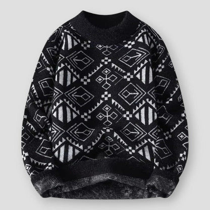 Saint Morris Jackson Velvet Knitted Sweater