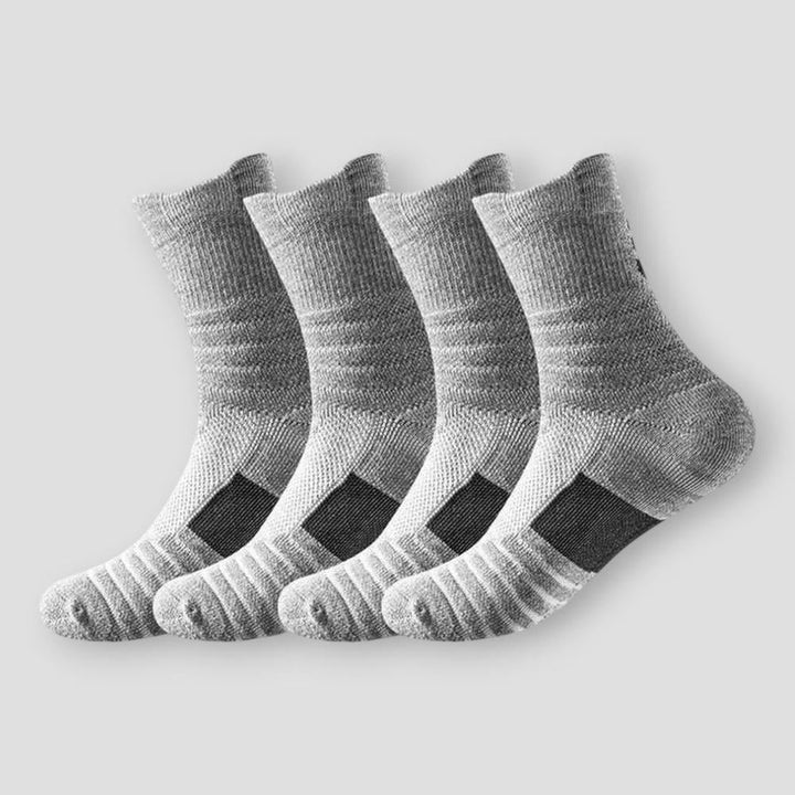 White Crew Socks