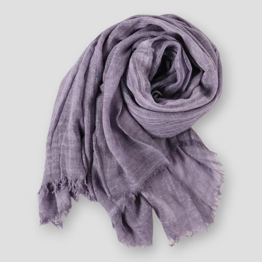 Saint Morris Lander Cotton Linen Scarf