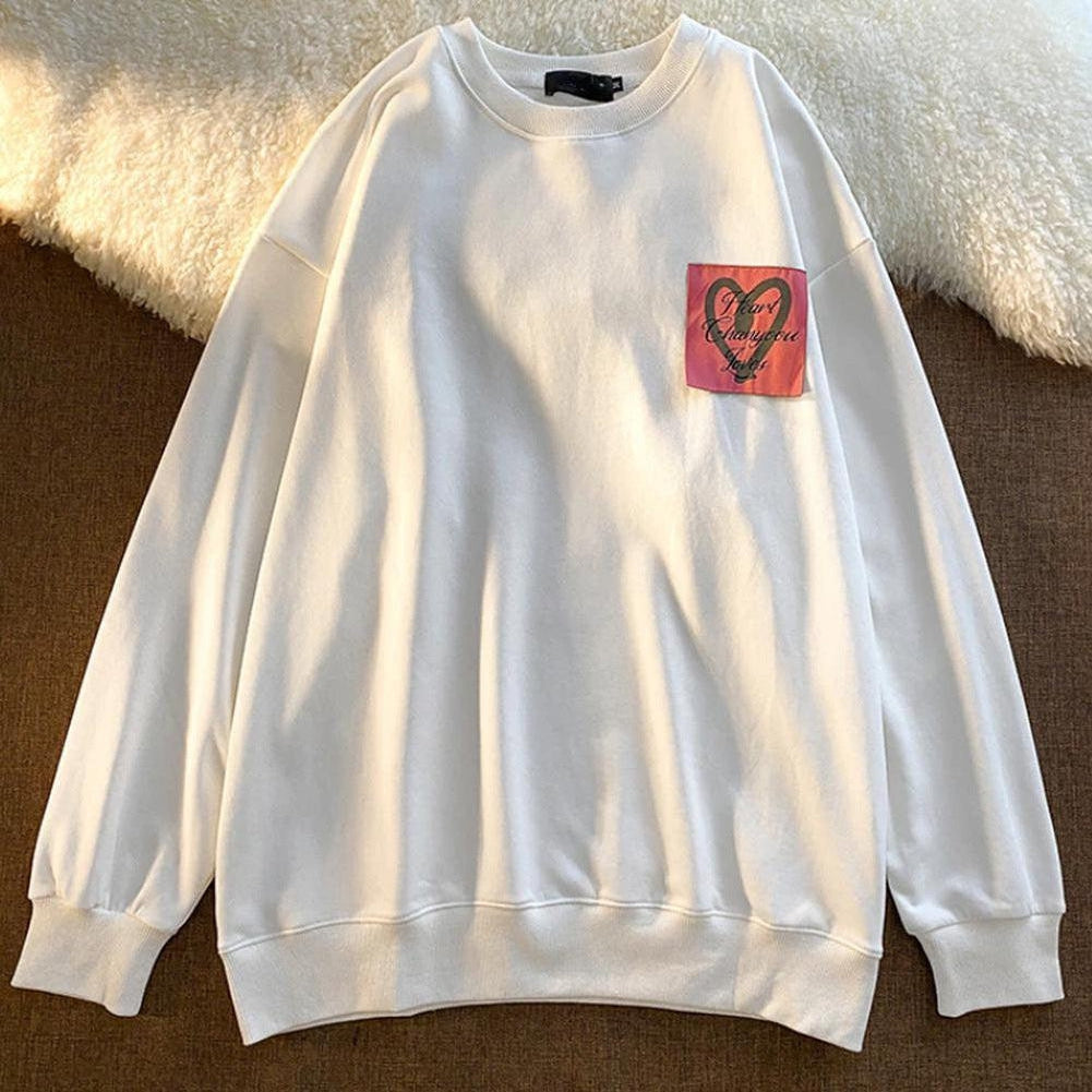 Saint Morris Letter Patch Sweatshirt
