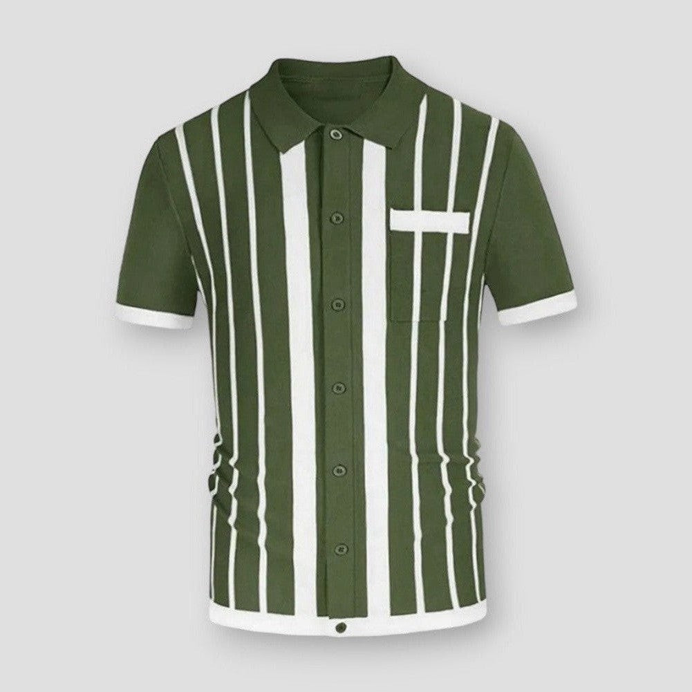 Saint Morris Oxnard Knitted Polo Shirt