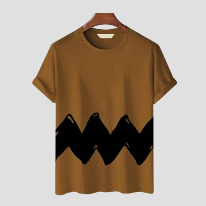 Saint Morris Paducah Splicing Short Sleeve Tee