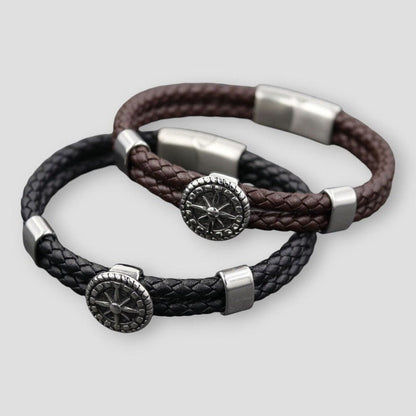 Saint Morris Salina Leather Rope Bracelet