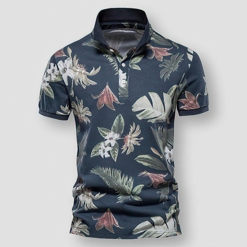 Saint Morris Floral Polo Shirt