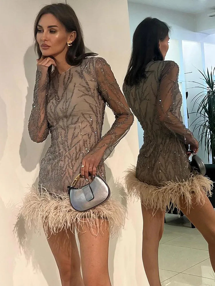 Elaiza Sequin Dress