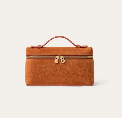 Loro Piana Bon Ton Brown/Sun Gold  Extra Pocket L19 Bag
