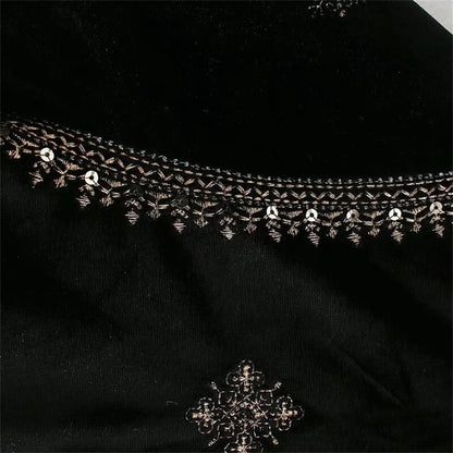 Zarb Spring/Summer New Women'S Fashion And Versatile Slim Fit Trendy Palace Embroidered Velvet Coat