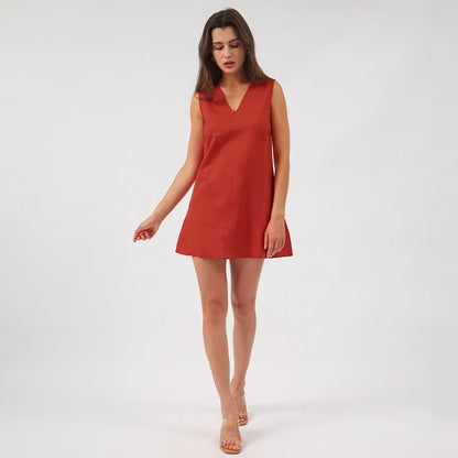 Beibi Linen Dress