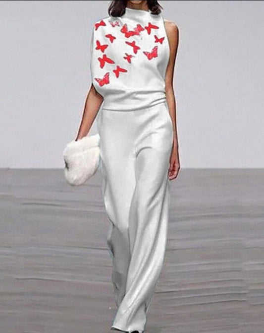Andriana Abstract Jumpsuit