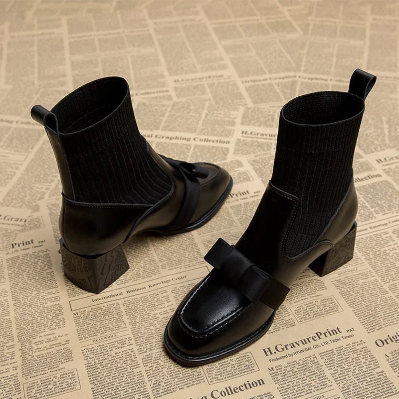 Grace Bow Boots