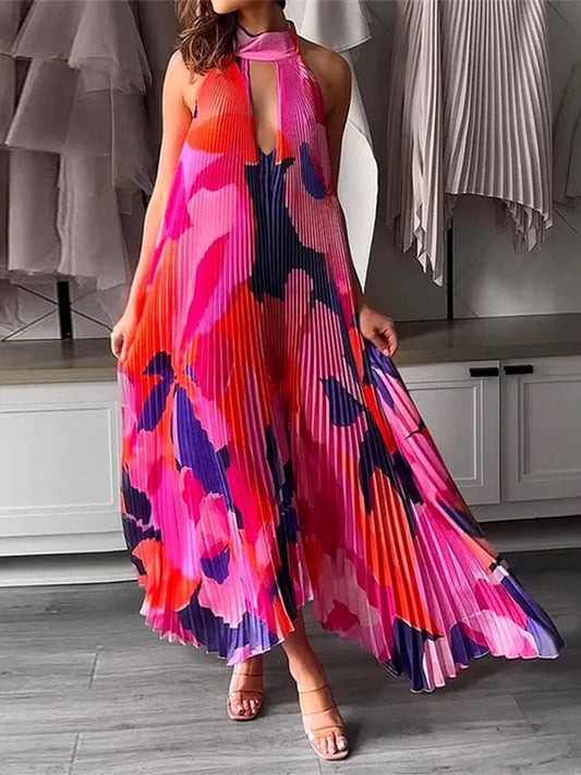 Sara Pleated Dress